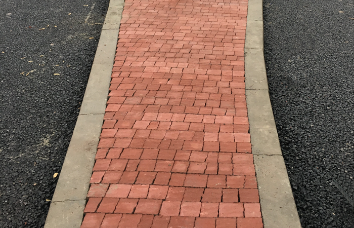 Укладка тротуарной плитки 1